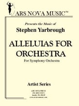 Alleluias for Orchestra Orchestra sheet music cover